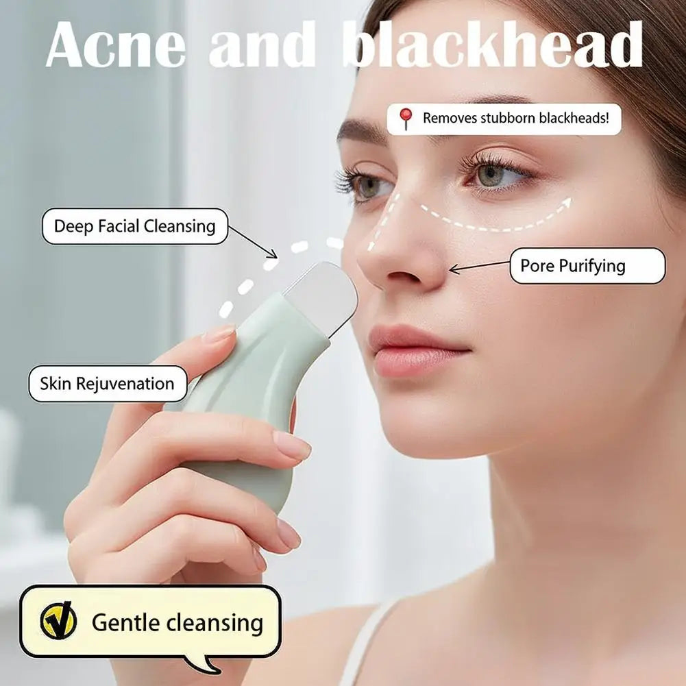 Blackhead Remover Scraper – Deep Cleansing Facial Spatula Facial Cleansing Tool Oasis Select