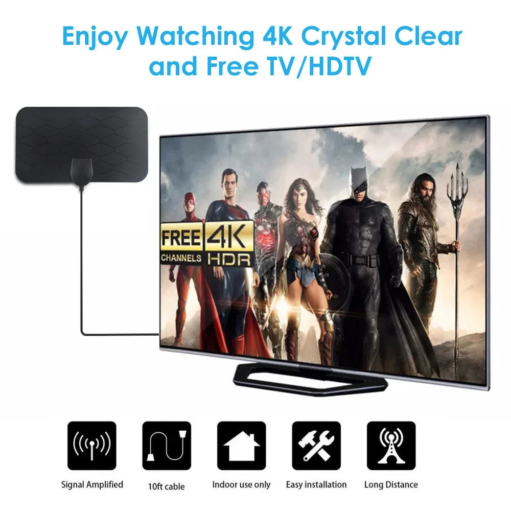 Cross-border European and American indoor digital TV ground wave antenna mini HDTV antenna DVB-T Oasis Select