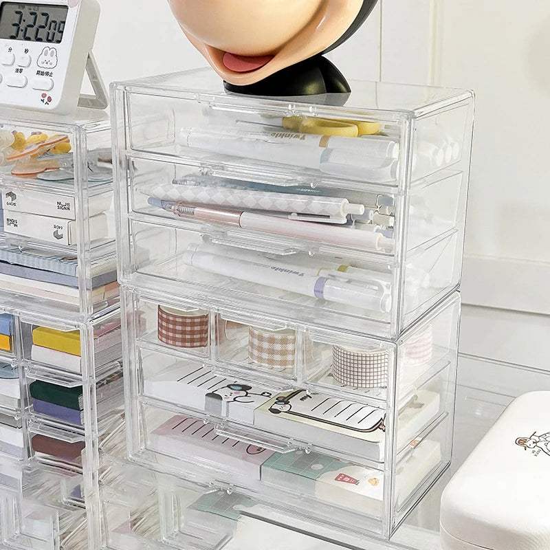 Cosmetics Organization Storage Box Multifunctional Skin Care Product Box Cosmetics Jewelry Storage Makeup Box Oasis Select