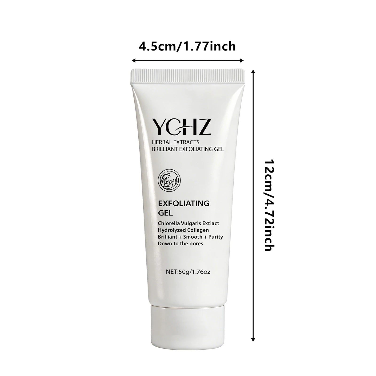 YCHZ Herbal Exfoliating Gel 80g – Brightening Daily Cleanser