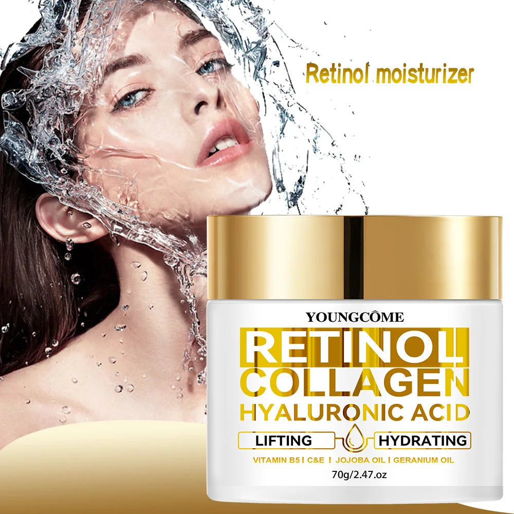 Retinol Face Cream – Collagen & Hyaluronic Acid Moisturizer Retinol Face Cream Oasis Select