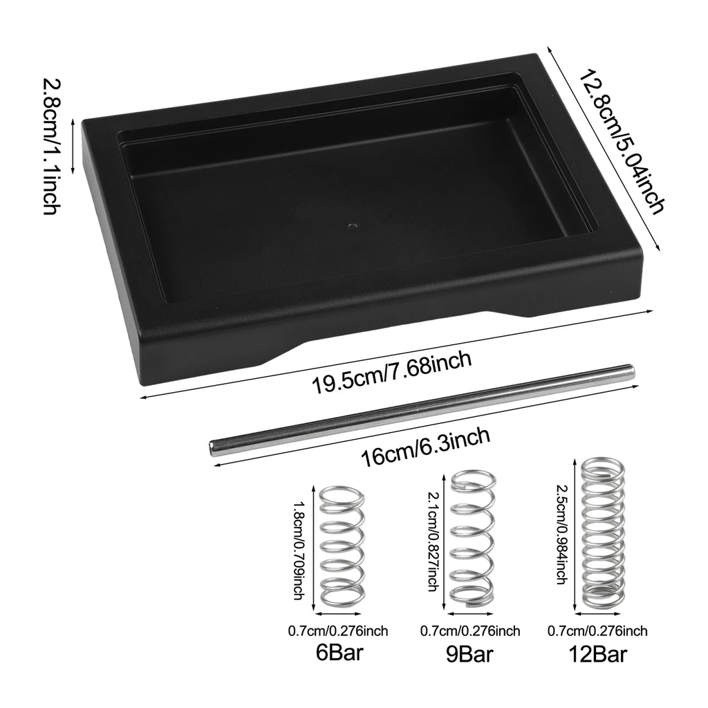 Plastic Drip Tray For Gaggia Low Drip Tray 6 Bar 9 Bar 12 Bar OPV Spring Designed For Easy Installation Replace Spare Parts Oasis Select 5pcs set China Mainland