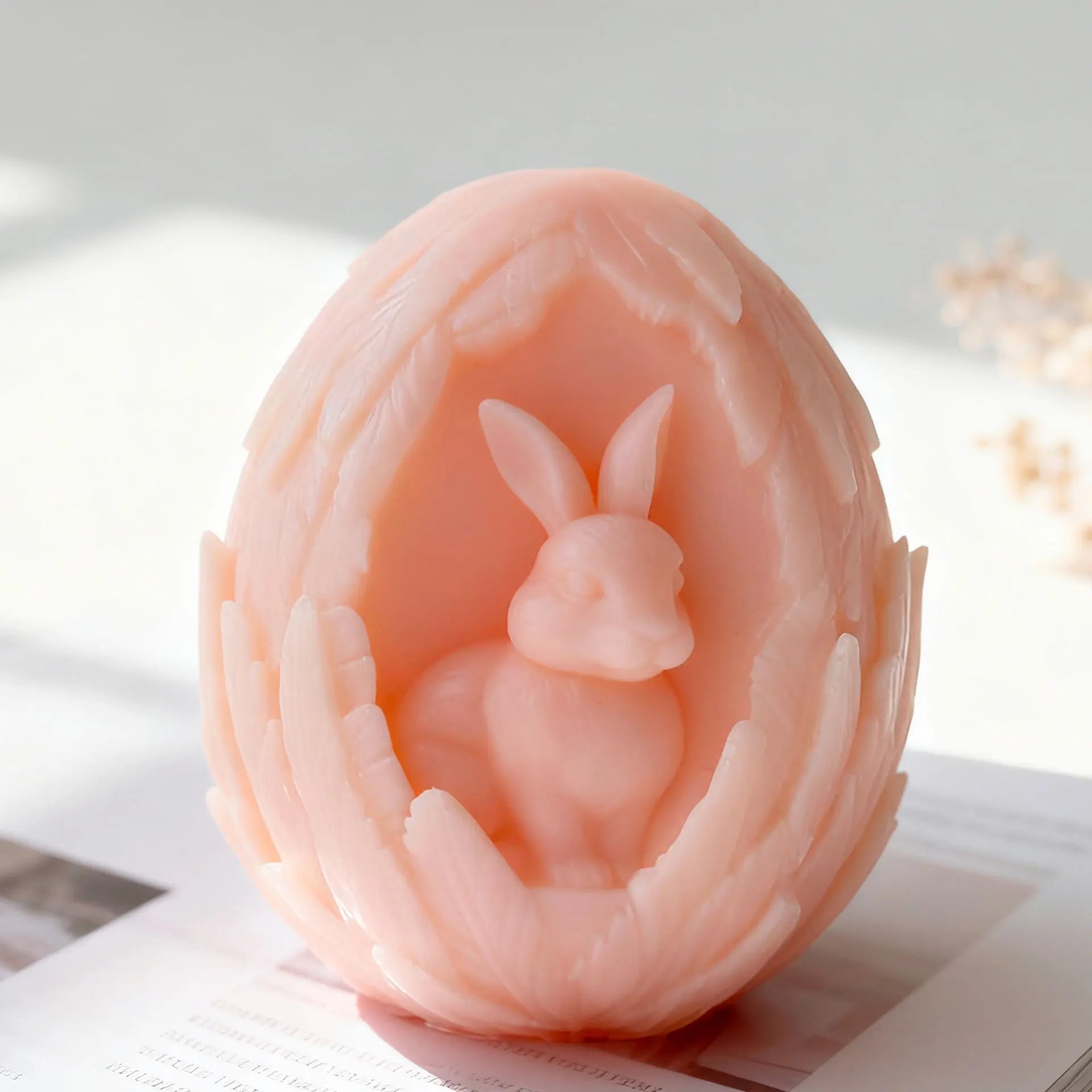 Scented Candle Mold Creative Egg Shaped Mold Resin Decor Mold Versatile For Easter Decorations Gifts Home Decor Oasis Select