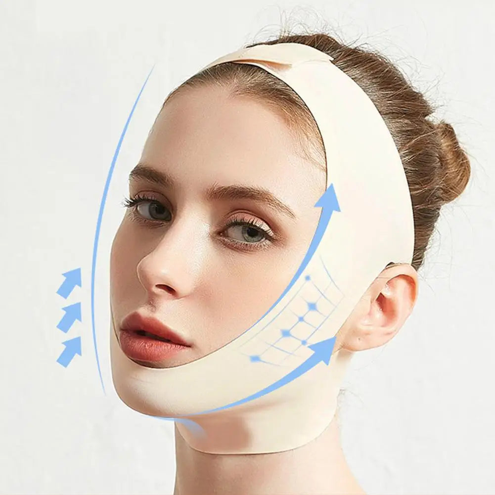 Face Lift V Shaper Mask Facial Slimming Bandage Chin Cheek Lift up Belt Anti Wrinkle Strap Beauty Tools Sleep Aids Chin Strips Oasis Select