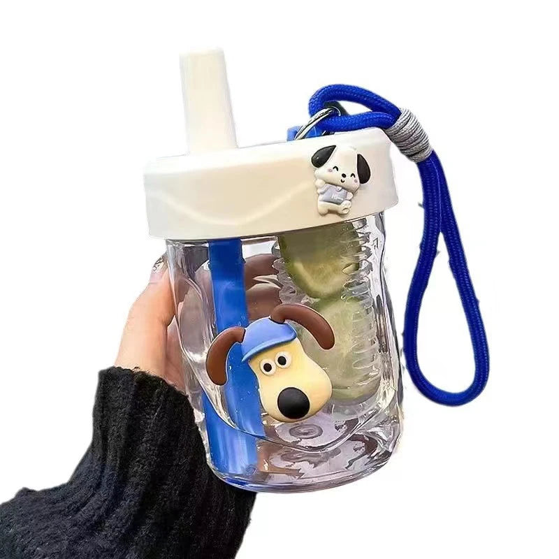 Dudu Tea Infuser Straw Cup Leakproof Portable Tea Cup with Filter for Home Office Travel Oasis Select
