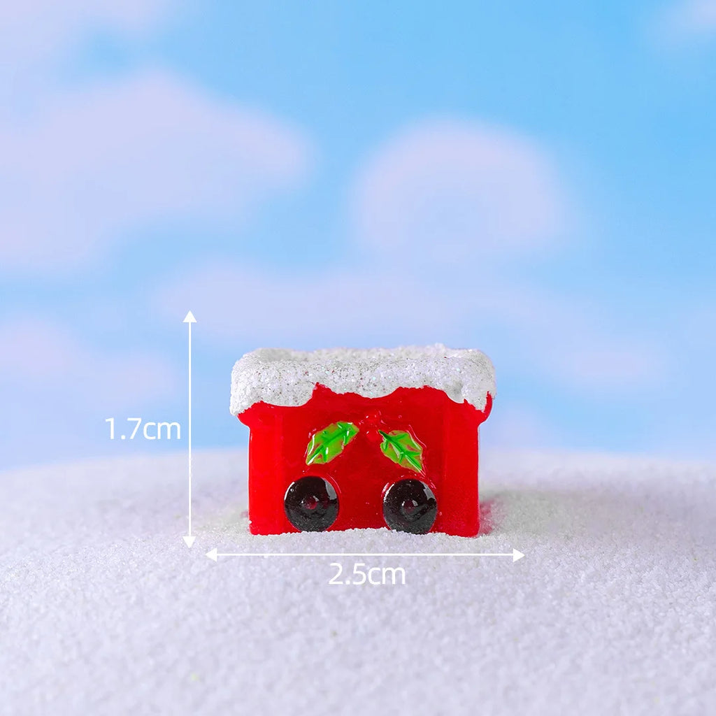 Christmas Resin Figurine Ornament – Santa, Snowman & Bear