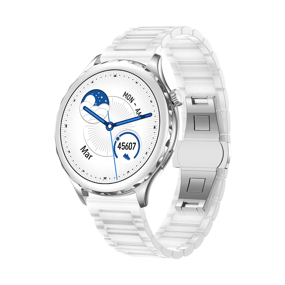 1.32" Smart Watch Women Blue Tooth Call Smartwatch 2023 Original Lady Watches Sports Fitness Heart Rate Waterproof Bracelet Oasis Select SVWH3M