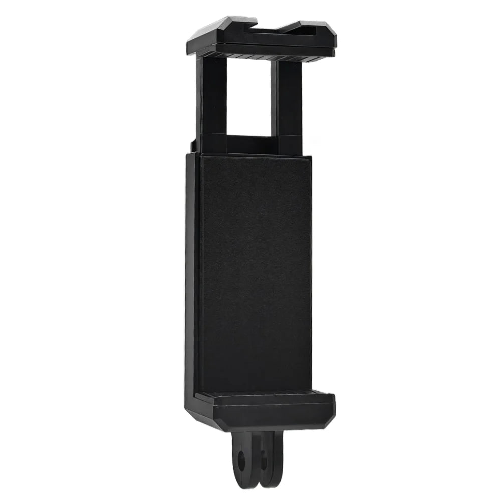 Phone Holder Cold Shoe Mount Clip – GoPro & 1/4" Tripod Adapter