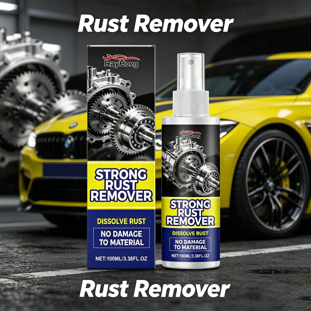 Rust Remover Spray for Car Household Hardware Metal Surface Cleaner Prevents Corrosion Multi Purpose Auto Parts Derusting Agent Oasis Select