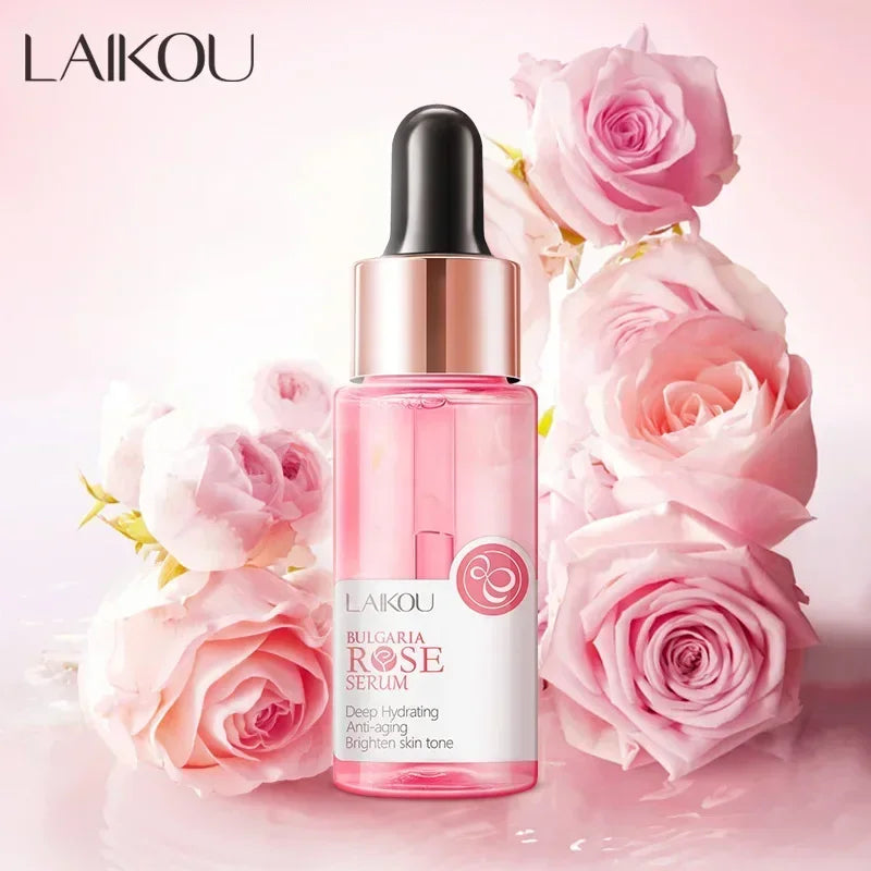 LAIKOU Rose Facial Serum – Anti-Aging, Brightening, Deep Hydration Face Serum Oasis Select