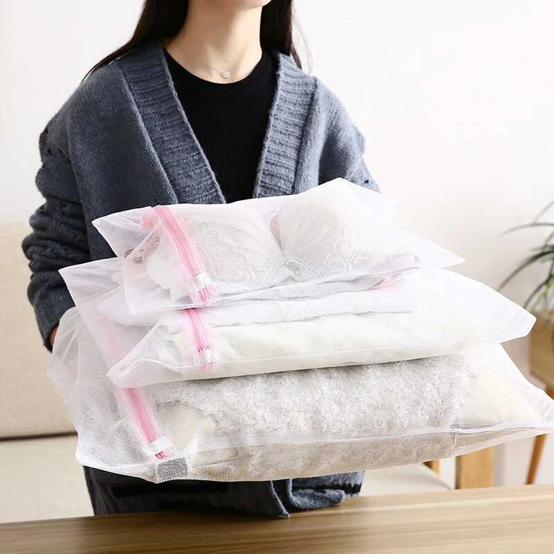 Mesh Laundry & Travel Storage Bags for Clothes – 2/3/5 Pack Mesh Laundry Bags Oasis Select