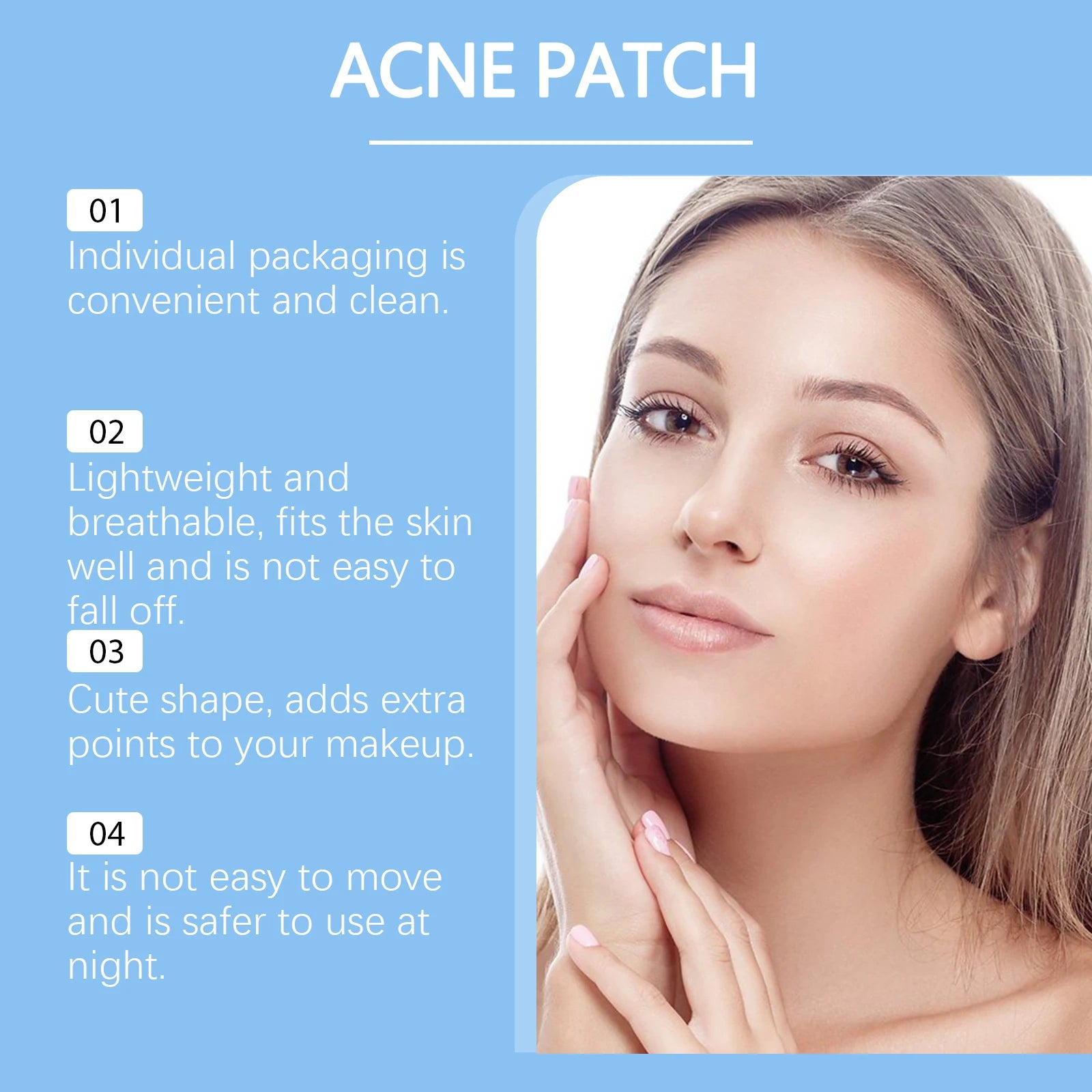 Star Shape Pimple Patches – 168pc Invisible Acne Stickers Acne Pimple Patches Oasis Select
