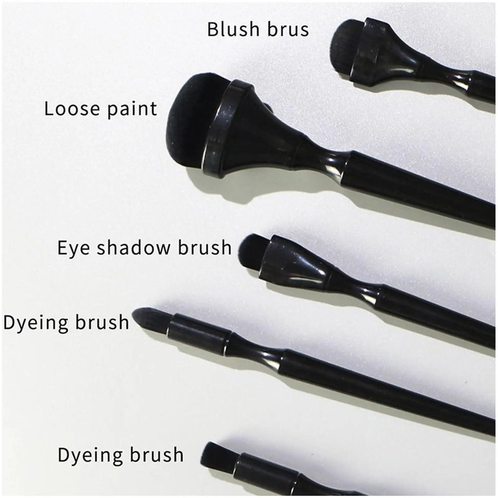 5Pcs Blending Brush for Charcoal Drawing Pastel Painting Gilding Ink Painting Brushes Tools for DIY Scrapbooking Cards Painting Oasis Select