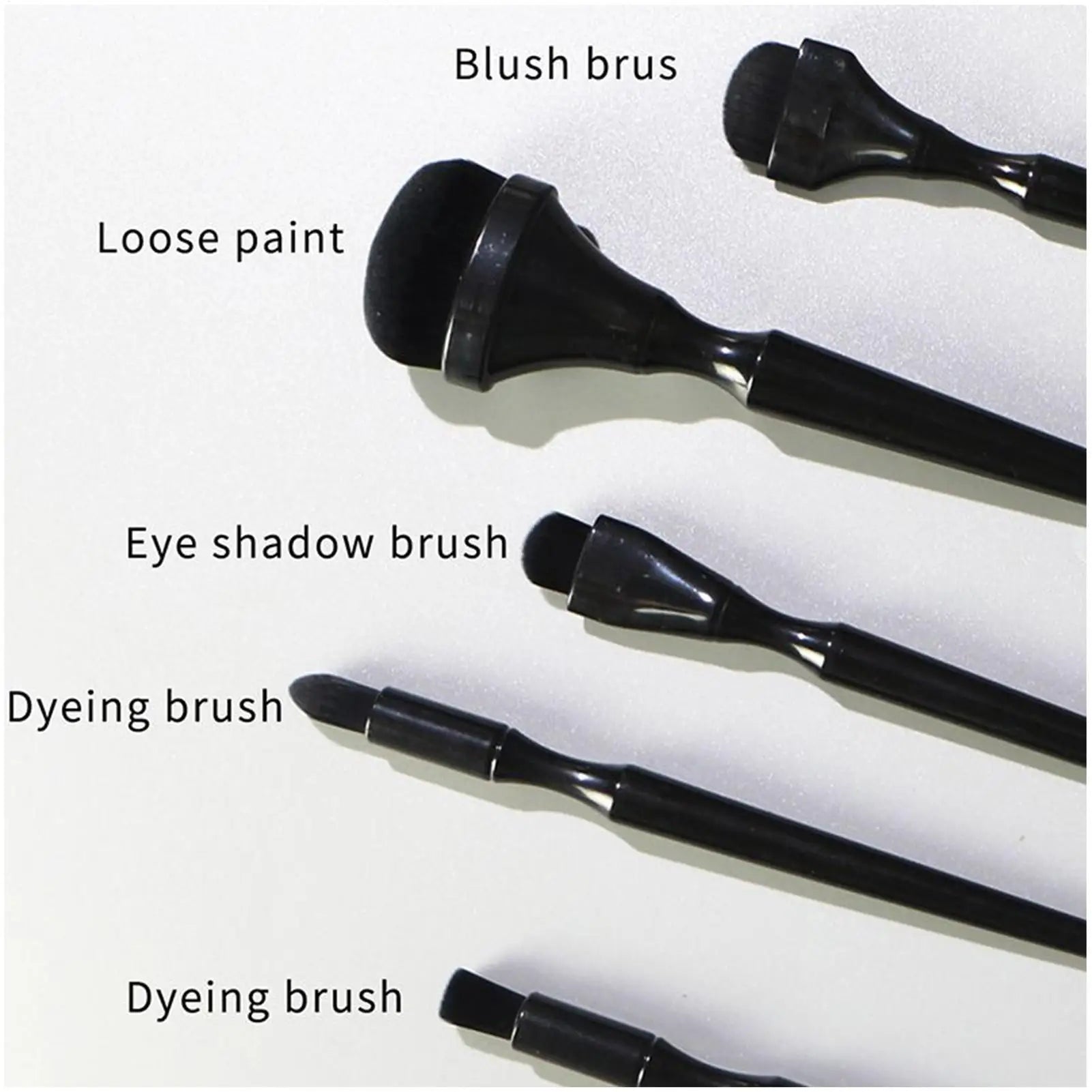 5Pcs Blending Brush for Charcoal Drawing Pastel Painting Gilding Ink Painting Brushes Tools for DIY Scrapbooking Cards Painting Oasis Select
