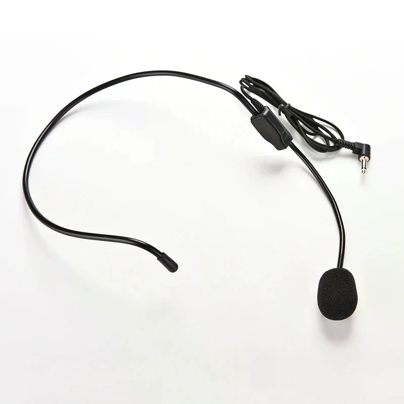 Vocal Wired Headset Microphone microfono For Voice Amplifier Speaker Mike Oasis Select