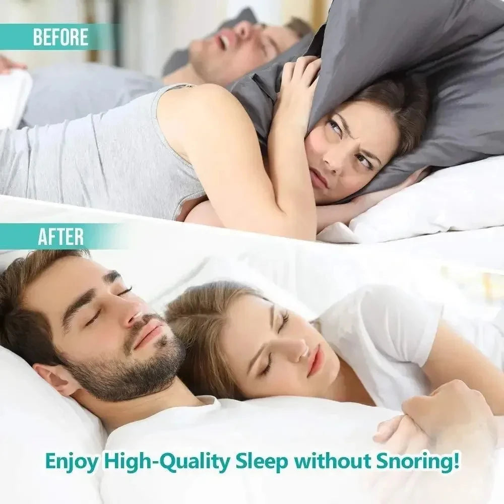 Silicone Magnetic Nose Clip – Anti-Snoring Sleep Aid with Case Anti-Snoring Nose Clip Oasis Select
