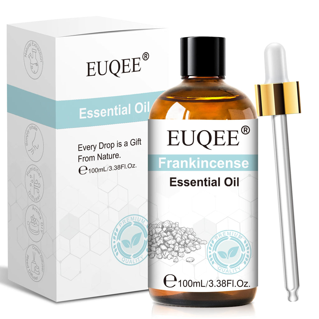 EUQEE 100ml Essential Oil for Diffuser – Lavender, Rose & More