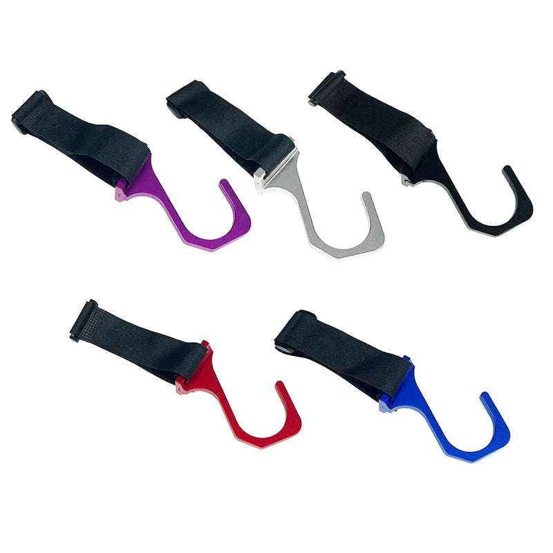 Aluminum Steering Wheel Hook With Adjustable Nylon Strap, Car Mounted Modification Oasis Select