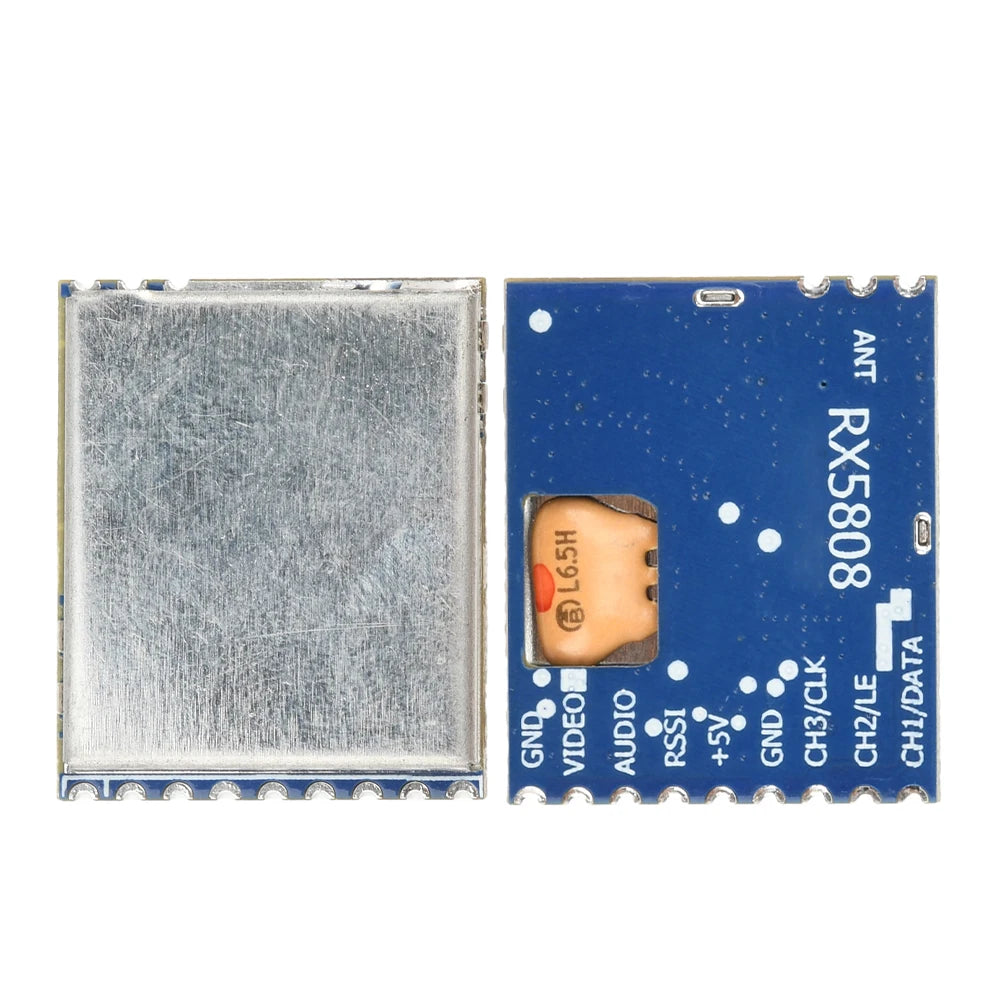 RX5808 4.9G-5.8G Audio Receiver SPI Control Wireless Audio Video Receiving Module for FPV Systems RC DIY Electronic Kit Oasis Select
