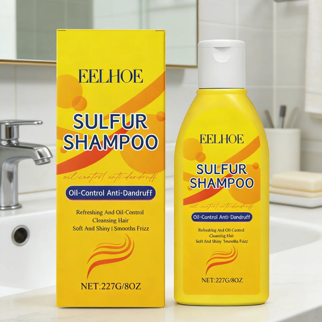 EELHOE Sulfur Shampoo – Anti-Dandruff & Oil Control Sulfur Shampoo Oasis Select