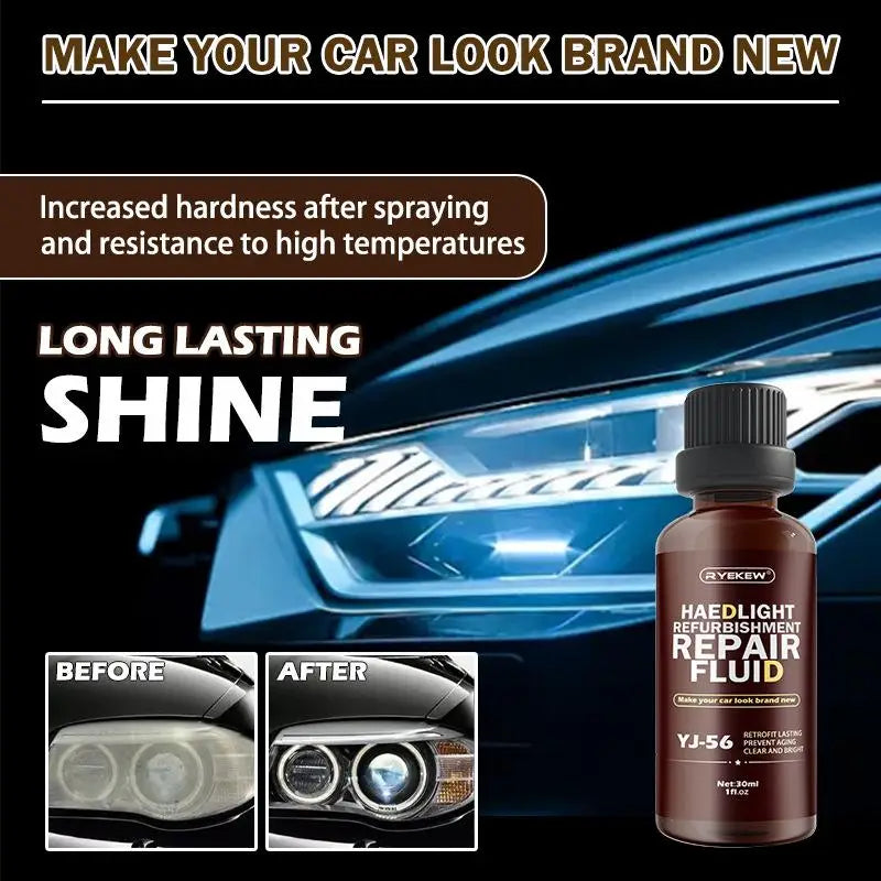 Car Headlight Refurbishing Liquid Headlight Removal Yellowing Removal Headlight Cover Crack Cleaning Agent Polishing Oasis Select