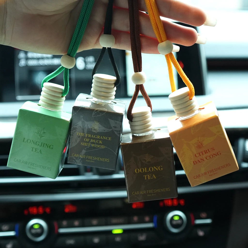 FORMBO Tea Car Air Freshener – Alcohol-Free Hanging Diffuser Car Air Freshener Oasis Select