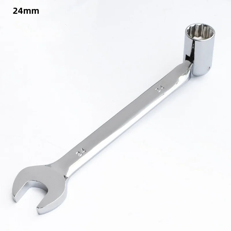 Double End Swivel-Socket Wrench Tool Activity Sockets Set Tools,Metric Swivel Head Flexible Socket Wrench Spanner CRV Steel Tool Oasis Select 24mm