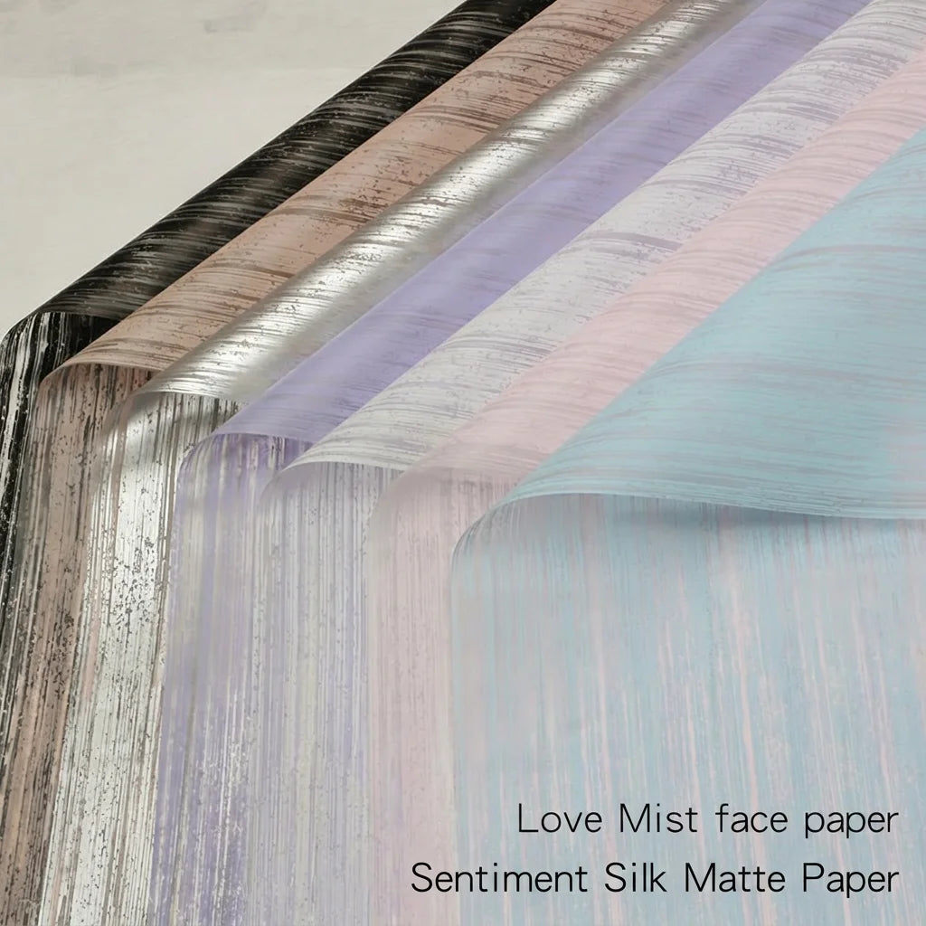 Flower Wrapping Paper Elegant Decorative Craft Paper Matte Flower Paper Matte Floral Packaging Sheets For Handmade Floral Diy Oasis Select