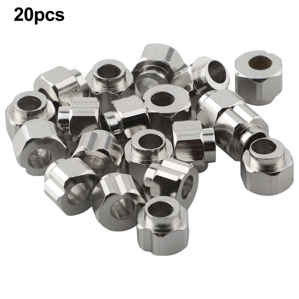 20pcs Openbuilds Eccentric Spacer V Wheel Eccentric Column Isolation Screw Nut 5MM Bore For 3D Printer Oasis Select 20pcs