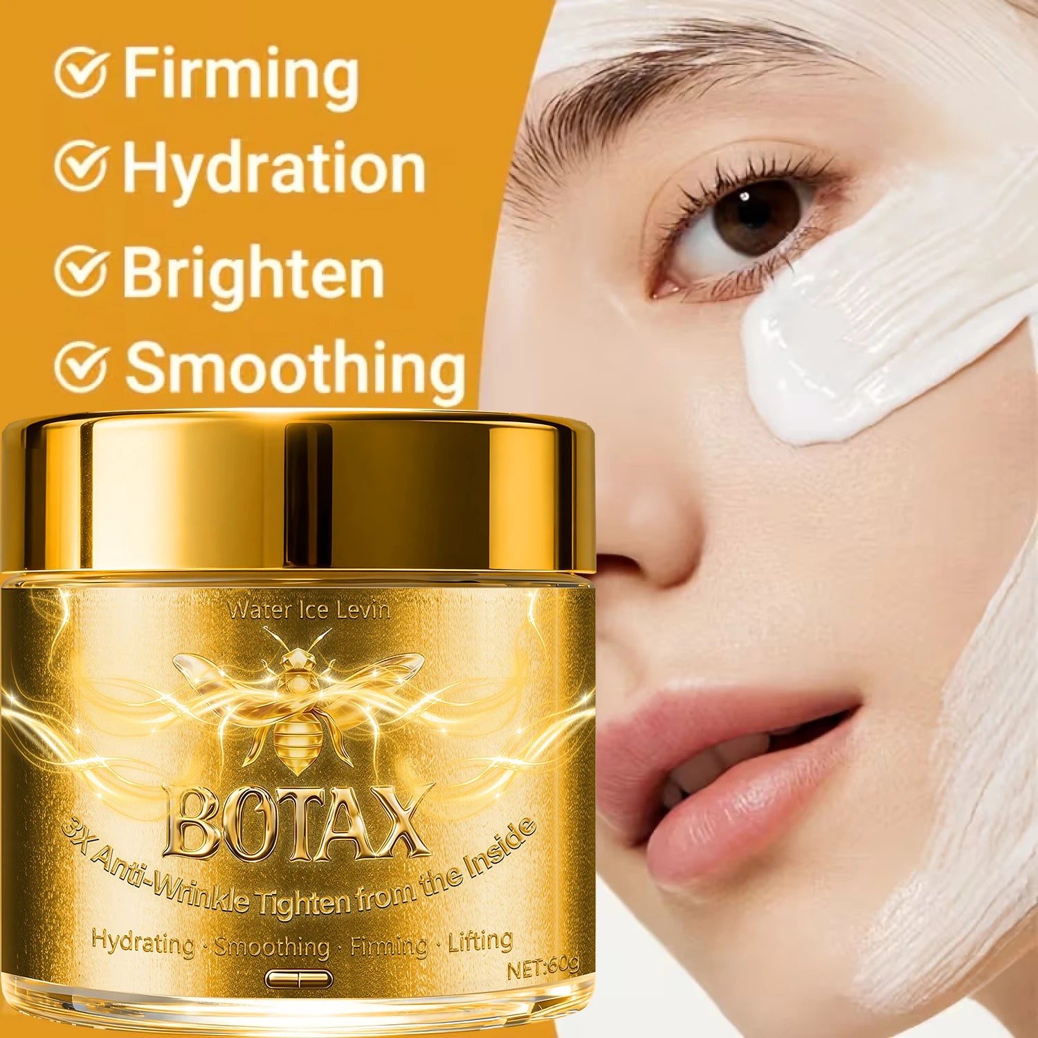 Bee Venom Anti-Aging Face Cream – Hyaluronic Acid & Retinol Anti-Aging Face Cream Oasis Select