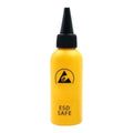 Anti-static Solvent Bottle Plastic Liquid Alcohol Bottle Rosin Washing Plate Adhesive Bottle with Dispensing Needle Repair Tool Oasis Select Yellow 60ml