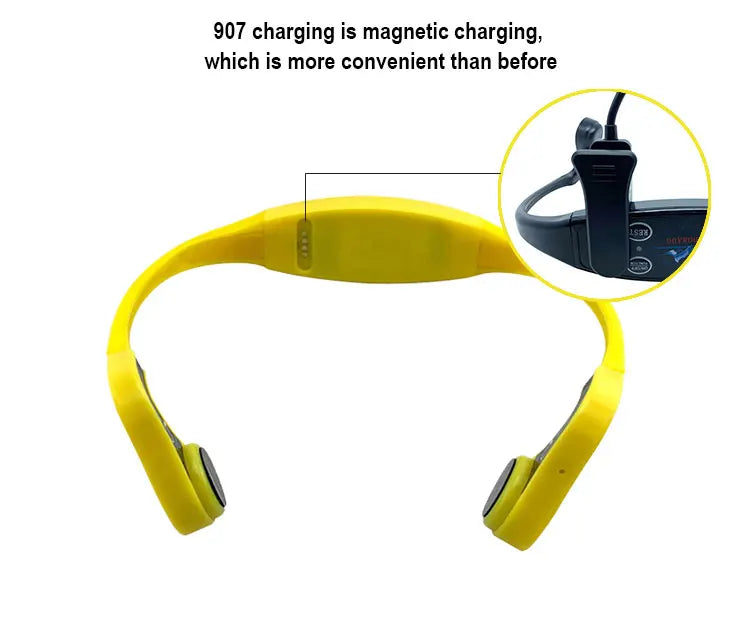 Swimtalk Bone Conduction Swimming Training System Magnetic Charging Nose Clip & Earplug Set With Earphone Oasis Select