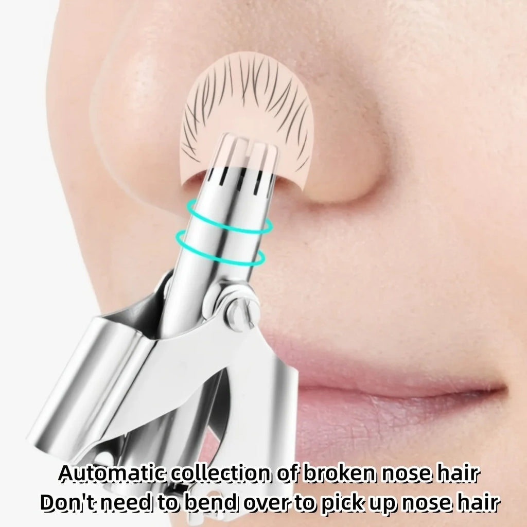 Washable Portable Ear Hair Trimmer Cleaning Without Rusting Painless Nose Hair Trimming Men'S Portable Electric Shaver Low Noise Oasis Select
