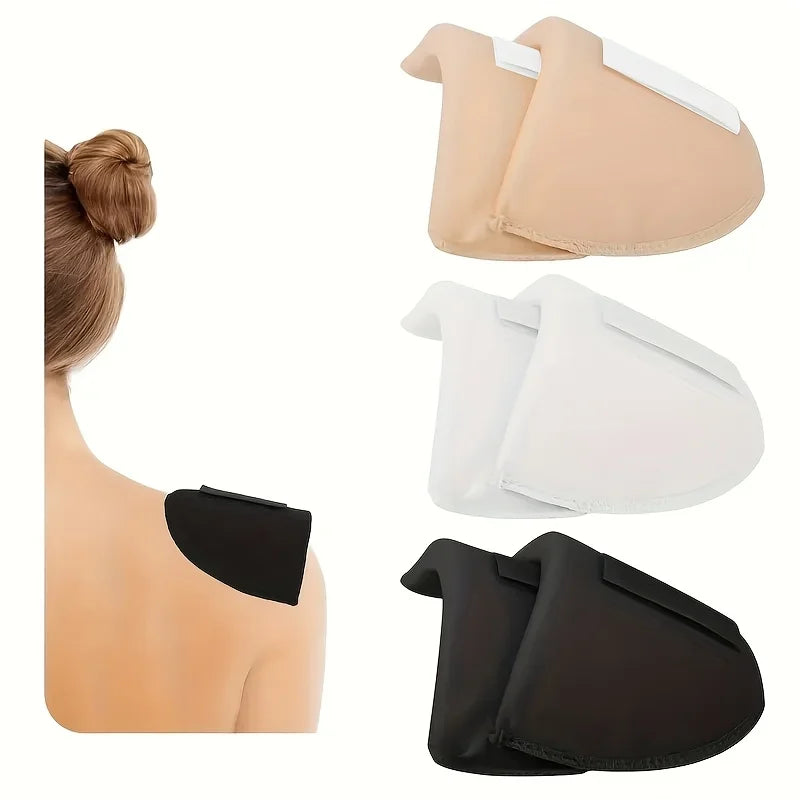 3pairs Soft Breathable Thick Sponge Shoulder Pads for Women - Elegant Sports Theme Design, Multi-Purpose Suitable for Dresses Oasis Select