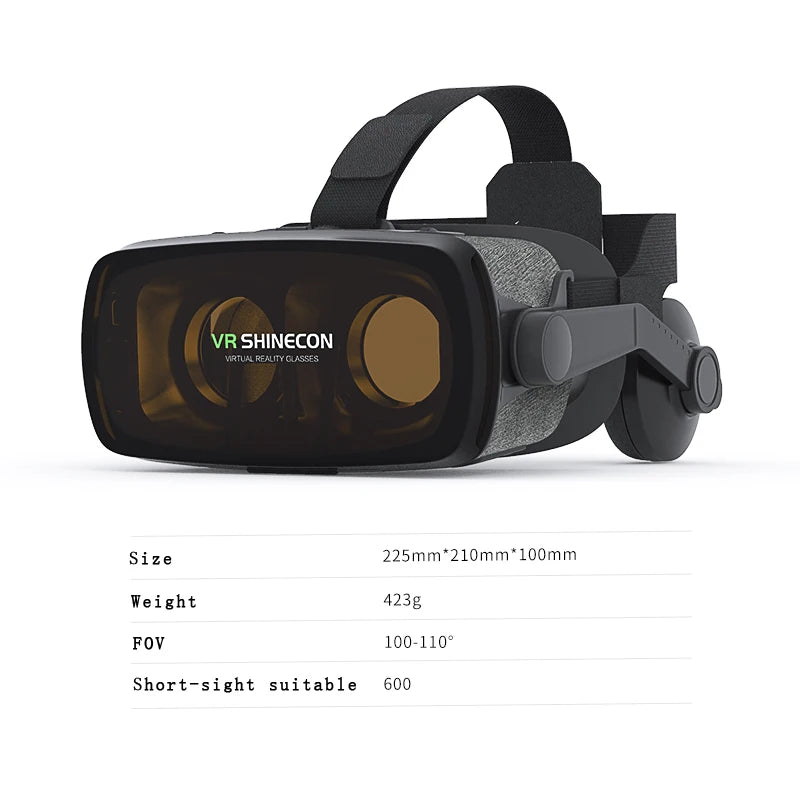VR Shinecon SC-G07E 3D VR Headset for iPhone & Android