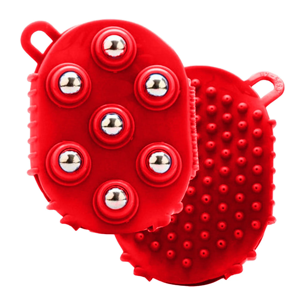 Double-Sided Rotating Massage Brush – Body Scrub & Circulation