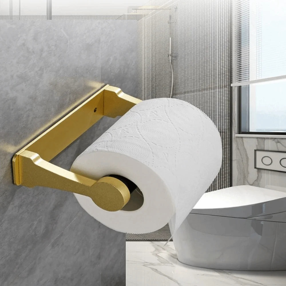 Heavy Duty Space Aluminum Paper Towel Holder | Wall & Cabinet