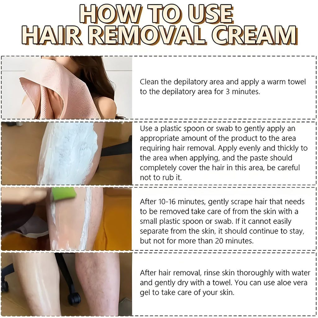 Lemon Bee Venom Hair Removal Cream – Gentle, All Skin Types Hair Removal Cream Oasis Select