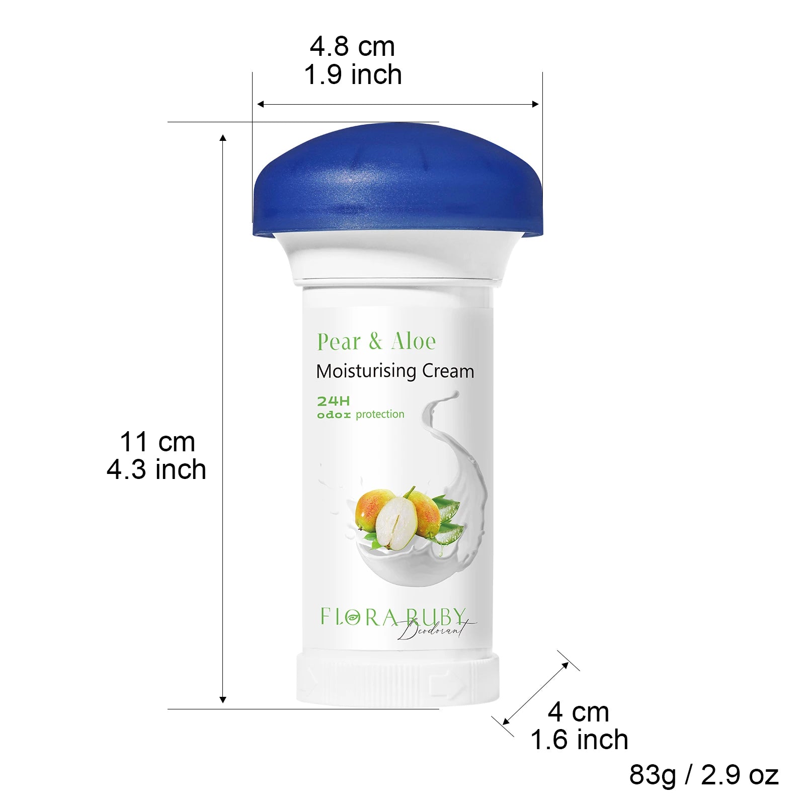 Underarm Odor Remover Stick Perfume Long Lasting Aroma Armpit Sweat Deodorizer Moisturizing Skin Care Refreshing Deodorant 50g Oasis Select