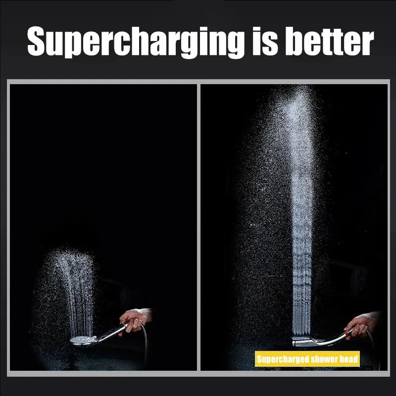 Strong Boosting Bathroom Shower Heads 300 Fine Water Outlets Full Bathroom Showers Replete for Shower Accessories Showerhead Oasis Select