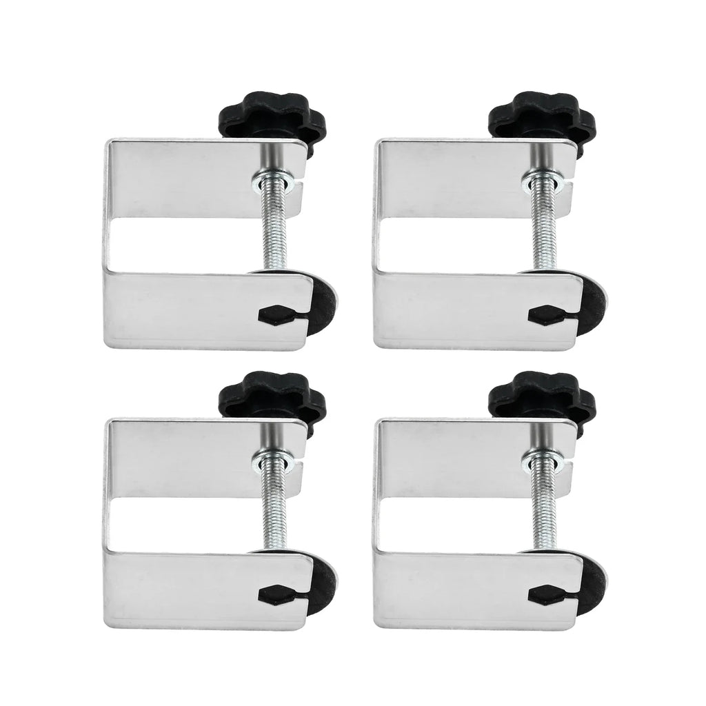 4Pcs Cabinet with Easy Adjustment Adapter Kit Fixing Clip Metal Drawer Front Installation Clamps for Woodworking Craft Repair Oasis Select Default Title