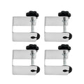 4Pcs Cabinet with Easy Adjustment Adapter Kit Fixing Clip Metal Drawer Front Installation Clamps for Woodworking Craft Repair Oasis Select Default Title