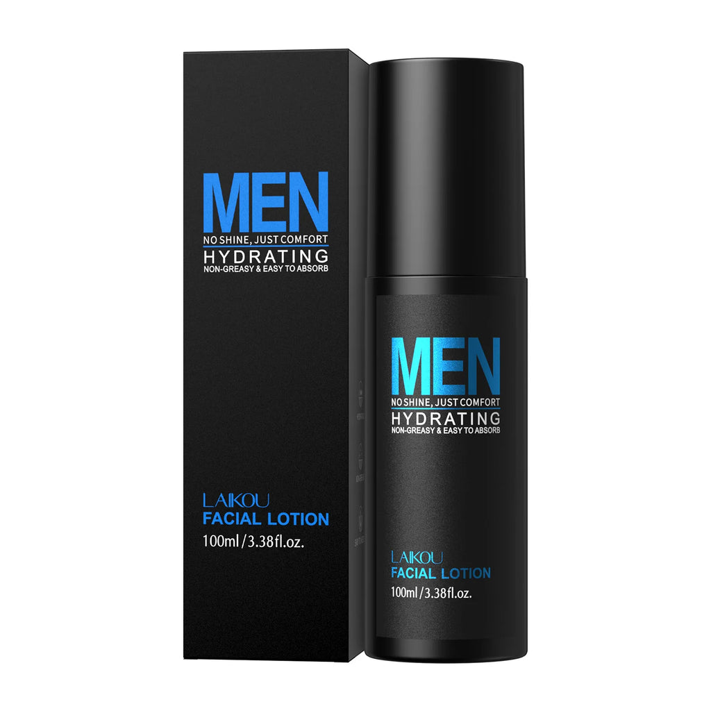 LAIKOU Men's Face Moisturizer Lotion Moisturizing & Repairing Autumn & Winter Special Care Facial Skin Care for Men Oasis Select 100ml