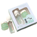 Lip Glow Oil & Lip Mask Set – Moisturizing Fruit Gloss Balm Lip Oil & Mask Set Oasis Select green