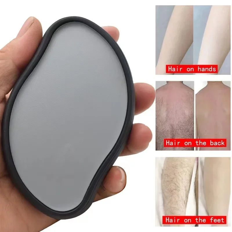 Crystal Hair Eraser Physical Painless Easy Cleaning Reusable Hair Remover Body Beauty Depilation Makeup brushes Epilators 2022 Oasis Select