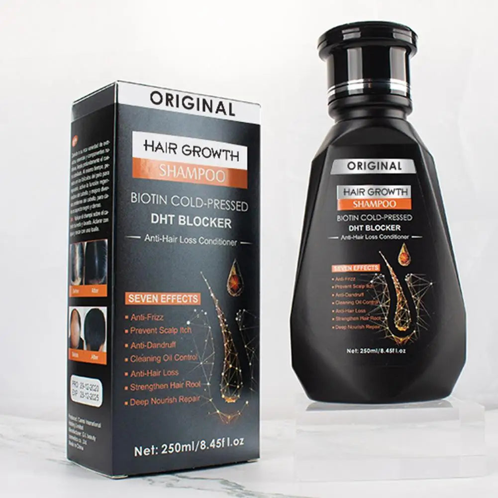 250ML Biotin Shampoo For Hair Growth And Thinning Hair – Ginger Shampoo Thickening Formula For Hair Loss Treatment For Women Men Oasis Select