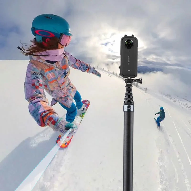 1.2M Carbon Fiber Invisible Selfie Stick for DJI & Insta360