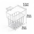 Transparent Hangable Pot Aquarium Plant Holder Aquarium Planter for Fish Tank Hydroponic System Indoor Cultivation Decorations Oasis Select Clear