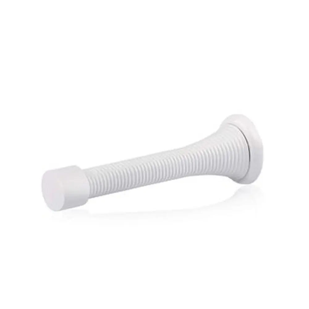 Iron Spring Door Crash Pad Door Handle Guard Stopper Anti-Collision Wall Protector Door Stopper Lock Protective Oasis Select white