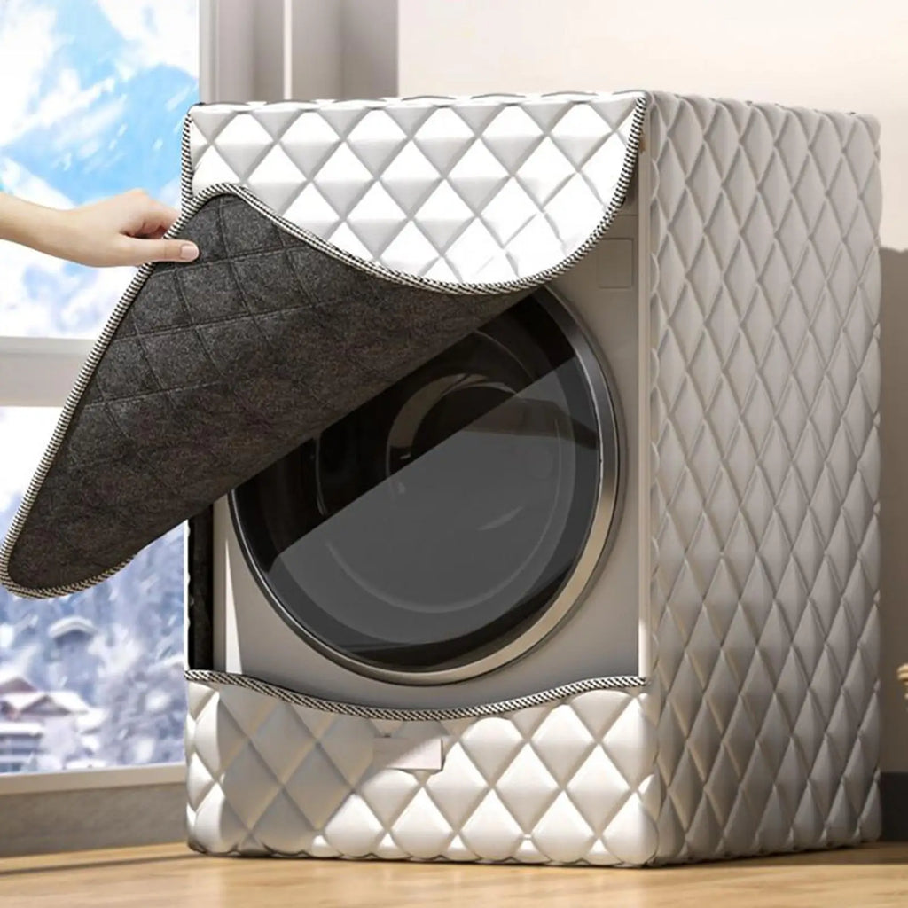 Washing Machine Cover Dustproof Protector with Zipper Washing Machine Cover for Top Load for Top Load Appliances Home Outdoor Oasis Select